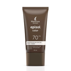 Protetor Solar Episol Color Tom 5 Negro Fps70 40Ml(Hpd)