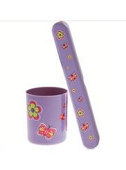 Kit Copo Porta Esc Inf Fem Kid Fashion