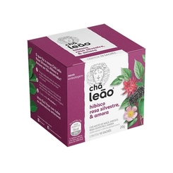 CHA LEAO HIBISCO ROSA SILVEST AMORA 16G