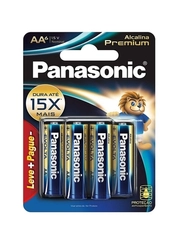Pilha Alcalina Panasonic Premium Embalagem 6 Un