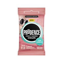 Preservativo Prudence Cores S/Chicle 3Unidades