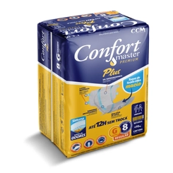 Fralda Geriatrica Confort Plus Reg Premium Xg 7Unidades(Ccm