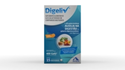 Digeliv 400Galu, Caixa Com 15 Comprimidos Mastigáveis