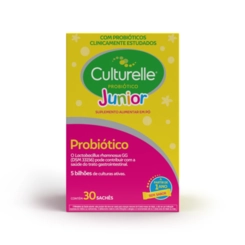 Culturelle Junior Probiótico 30 Sachês Sem Sabor