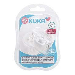 Chupeta Premium Ortodontica n.1 Branca - KUKA