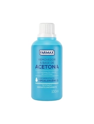 Removedor Esmalte Com Acetona Farmax 100ml