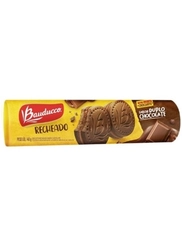 Biscoito Recheado Bauducco Sabor Duplo Chocolate 140g