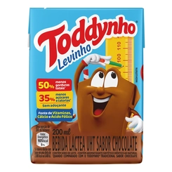 Bebida Láctea Uht Chocolate Levinho Toddynho 200Ml