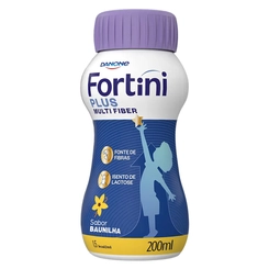 Suplemento Infantil Multi Fiber Sabor Baunilha Fortini 200Ml