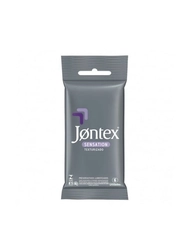 Preservativo Masculino Lubrificado Texturizado Jontex 6Unid