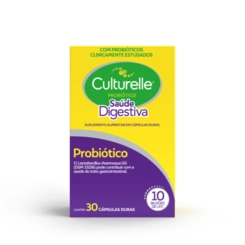 Culturelle Saúde Digestiva Probiótico 30 Cápsulas