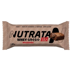 Barra Whey Grego Sabor Brigadeiro 40G