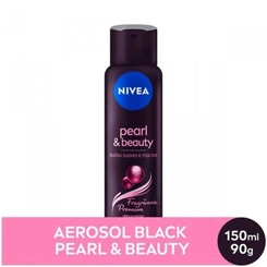Desodorante Nivea Aerosol Black Pearl Beauty 150ml