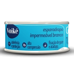 Esparadrapo Impermeável Branco 1,2Cmx4,5M Voiké