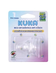Bico de Mamadeira Ortodôntico Nº1 Anti-Colica Consist - KUKA