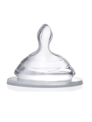 Bico De Silicone Ortonatural Tam Unico Fluxo Rapido, 2Unidad
