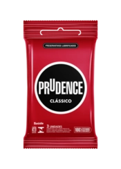 Preservativo Masculino Lubrificado Prudence 3 Unidades