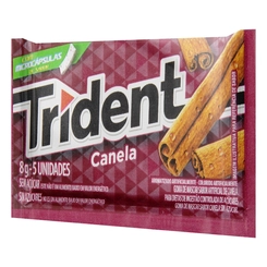 Goma de Mascar Trident Canela 1 unidade com 8g - TRIDENT
