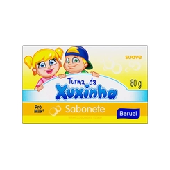 Sabonete Barra Turma Da Xuxinha Suave 80G
