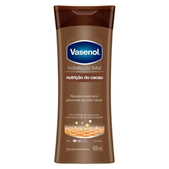 Loção Vasenol Hidratação Total Nutrição Do Cacau 200Ml