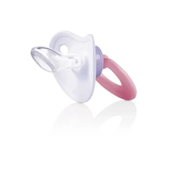 Chupeta Multikids Colors Pp Ortoflex Rosa Tam.1