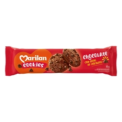 Biscoito Marilan Cookies Chocolate 80G