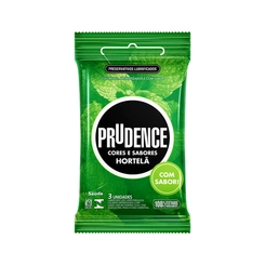 Preservativo Prudence Hortelã Embalagem 3 Un
