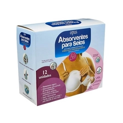 Absorvente Para Seios Opus Com 12 Unidades