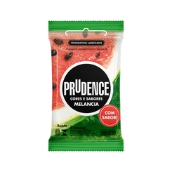 Preservativos Prudence Melancia Embalagem 3Un