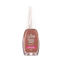 Esmalte colorama cremoso nudes reais nuacrua 8ml
