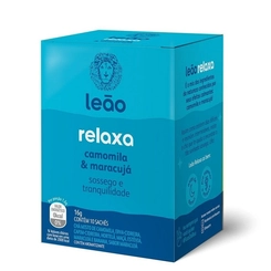 Chá Relaxa Camomila e Maracujá 10 Saches - MATTE LEÃO