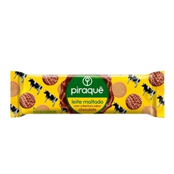 Biscoito Piraque Leite Maltado Com Cobertura 80G