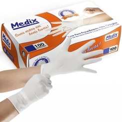 LUVA PROCEDIMENTO M C/100UN (MDH)