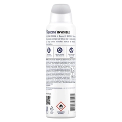 Desodorante Aerossol Invisible Rexona 150ml