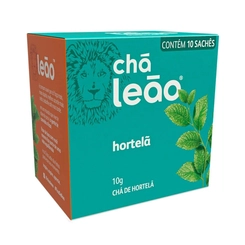 Chá de Hortelã Leão 10 Saches - MATTE-LEAO