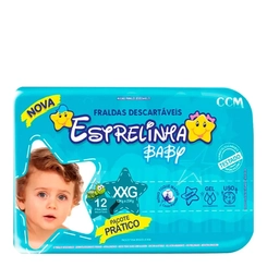 Fralda Estrelinha Max Sup Reg Xxg 24Unidades