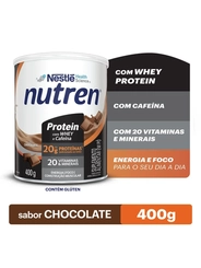 Suplemento Proteico Pó Chocolate Nutren Lata 400g