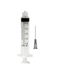 SERINGA SR L.LOCK C/AG 0,7X25 5ML(SR)