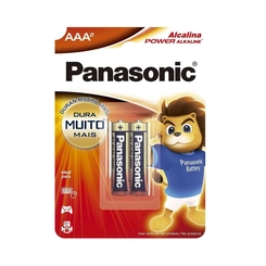 PILHA PANASONIC POW ALCALINA PALIT AAA