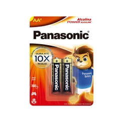 PILHA PANASONIC POW ALCALINA AA C/2UN