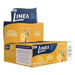 Barra de Cereais Linea Banana c/ Aveia 20g