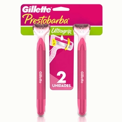 Aparelho De Barbear Prestobarba Ultragrip Rosa Gillette