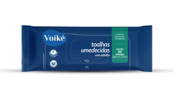 Toalha Umedecida Adulto Voiké 40Un