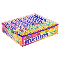 MENTOS STICK FRUIT 38G C/1UN