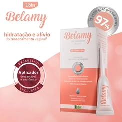 BELAMY GEL HIDRATANTE VAGINAL COM 20G + 8 APLICADORES DE 2,5G CADA
