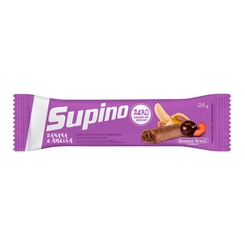 Barra de Frutas Supino Banana e Ameixa Zero Açúcar 24g