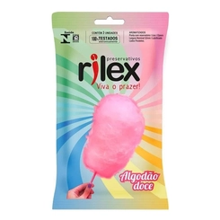 Preservativo Rilex Algodao Doce 3Unidades