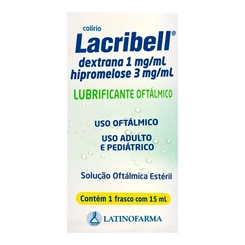 Lacribell Solução Oftálmica Frasco Com 15Ml