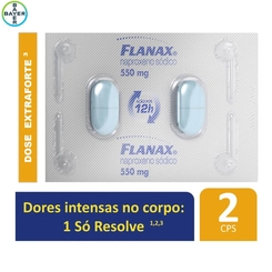 Flanax 550Mg Bayer Com 2 Comprimidos Revestidos