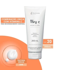 Sérum Rejuvenescedor Corporal Ivy C Corpo e Colo FPS20 200ml